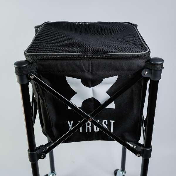 Canasto X-trust Tela Con Ruedas 160 Pelotas Tenis Padel