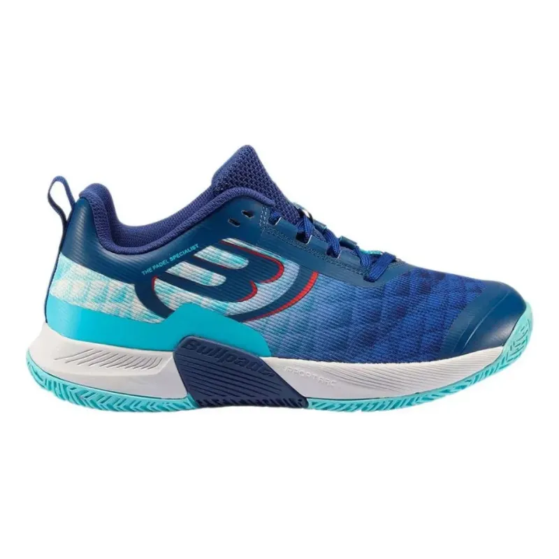 Zapatilla Bullpadel Next Hybrid Pro Woman Azul Acero
