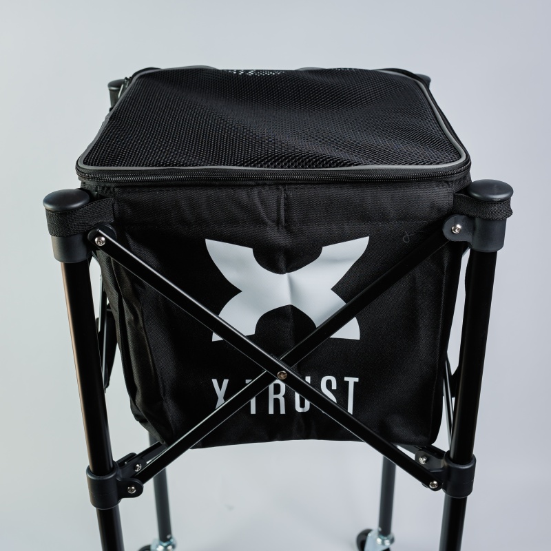 Canasto X-trust Tela Con Ruedas 160 Pelotas Tenis Padel