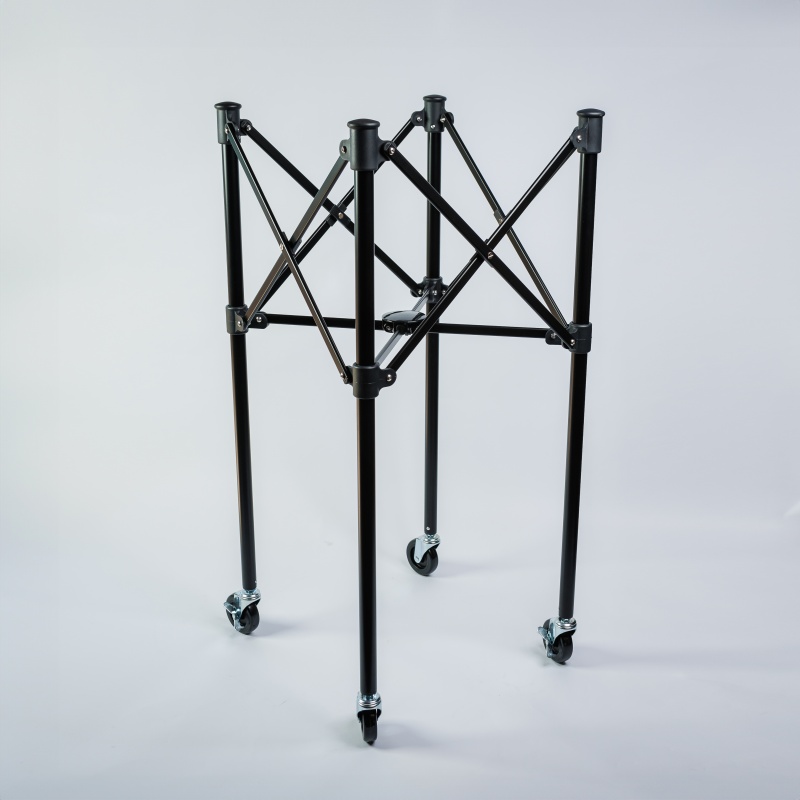 Canasto X-trust Tela Con Ruedas 160 Pelotas Tenis Padel