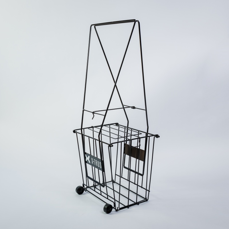 Canasto carrito recolector X-Trust para 70 pelotas