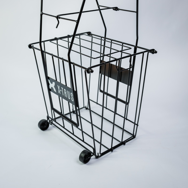 Canasto carrito recolector X-Trust para 70 pelotas