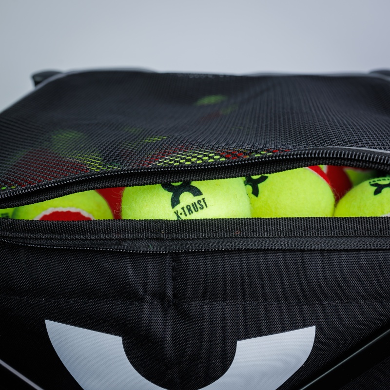 Canasto X-trust Tela Con Ruedas 160 Pelotas Tenis Padel