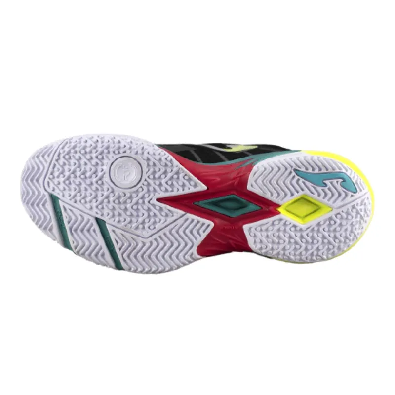 Zapatilla Joma Padel Open Negras/Verdes
