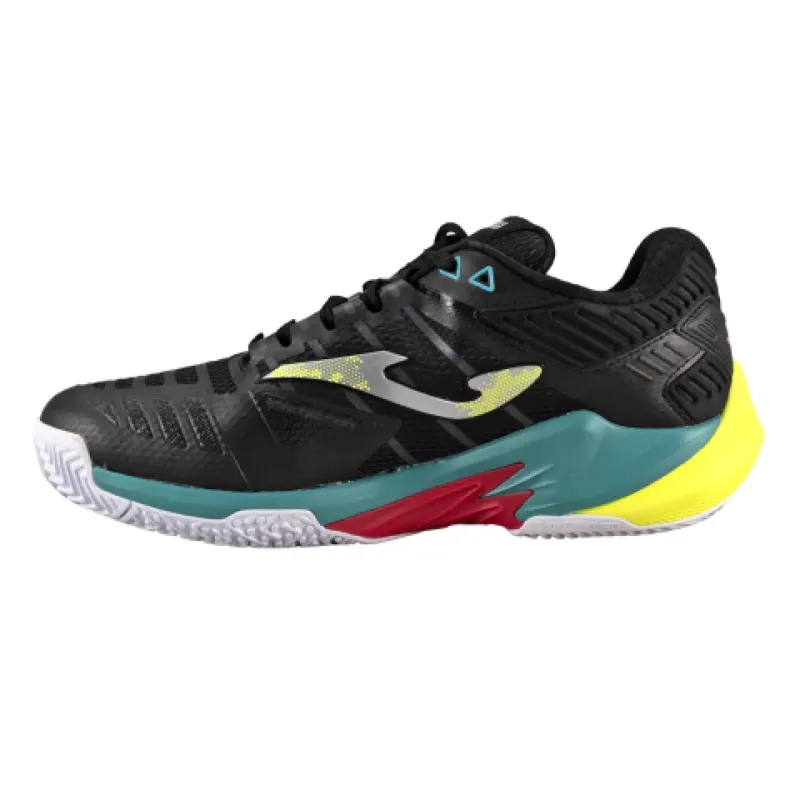 Zapatilla Joma Padel Open Negras/Verdes