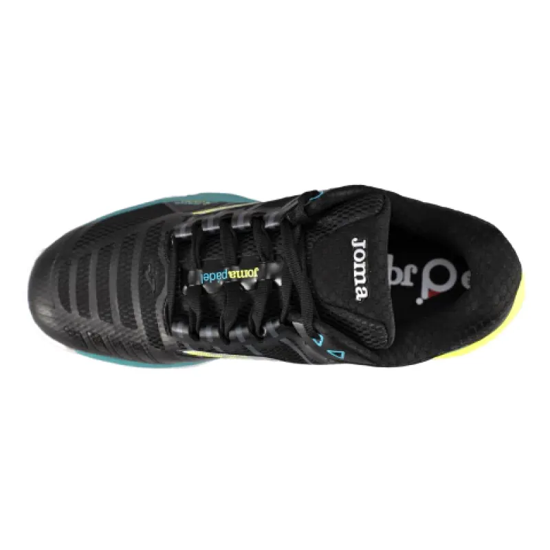 Zapatilla Joma Padel Open Negras/Verdes