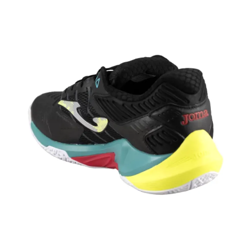 Zapatilla Joma Padel Open Negras/Verdes