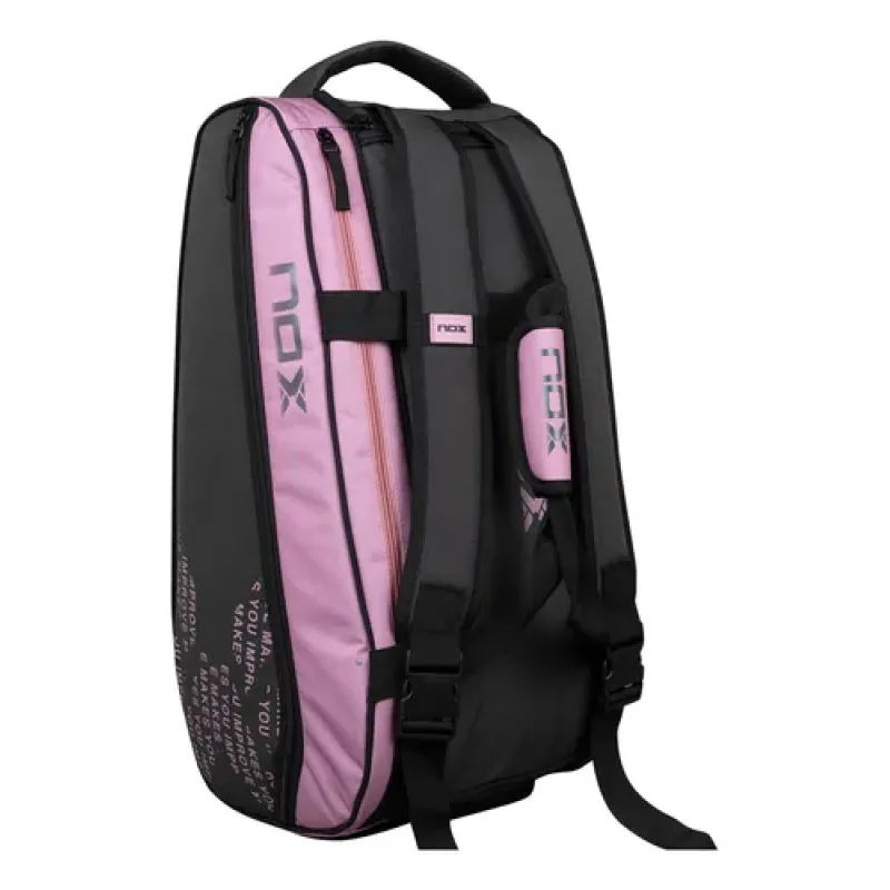 Bolso Paletero Nox Street Series Gris/Rosa BPSTGRPI - 45 Litros