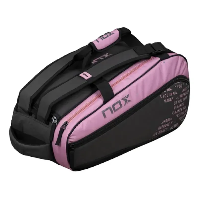 Bolso Paletero Nox Street Series Gris/Rosa BPSTGRPI - 45 Litros
