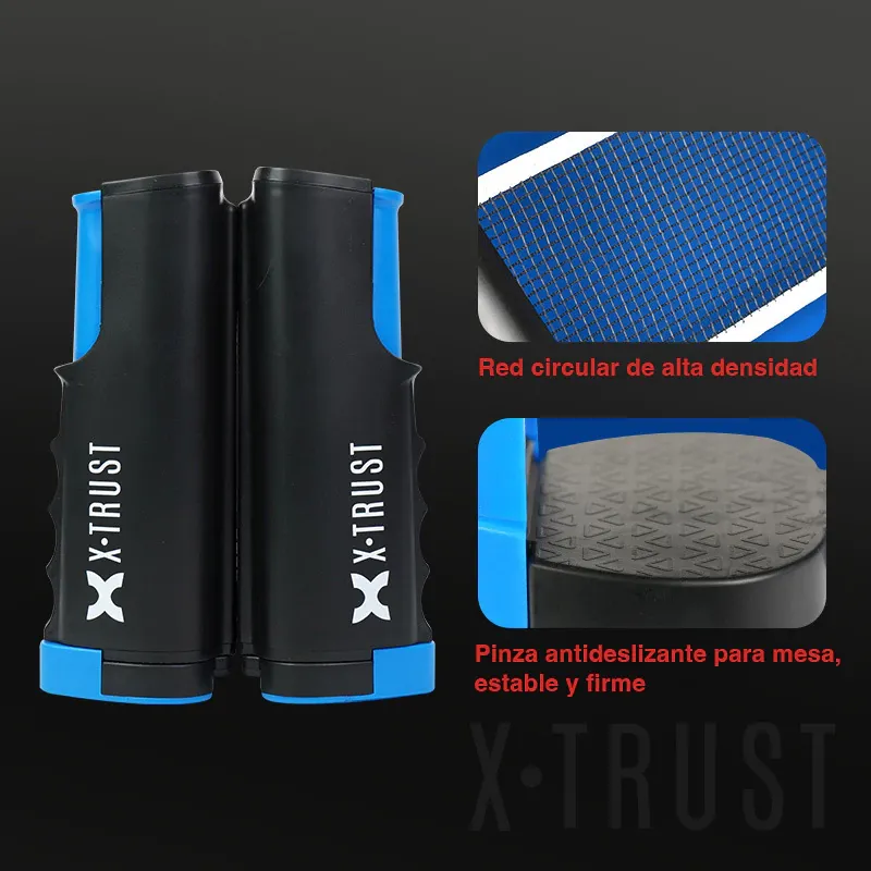RED X-TRUST DE PING PONG NET PRO