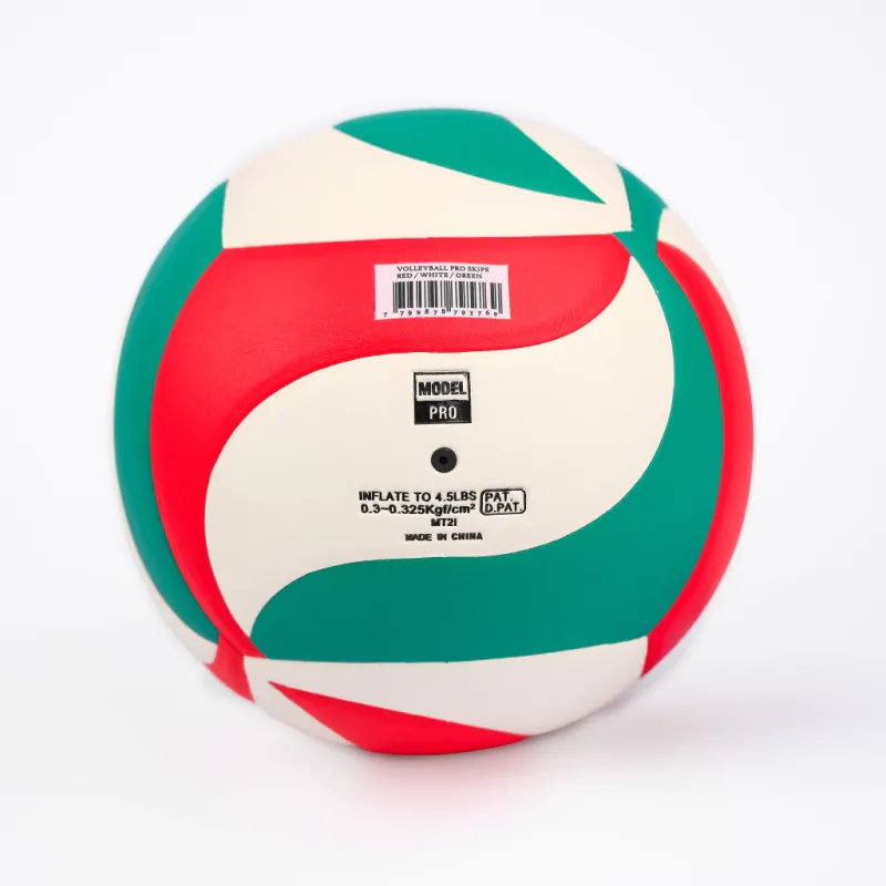 PELOTA VOLLEY PRO SPIKE - ROJA/BLANCA/VERDE
