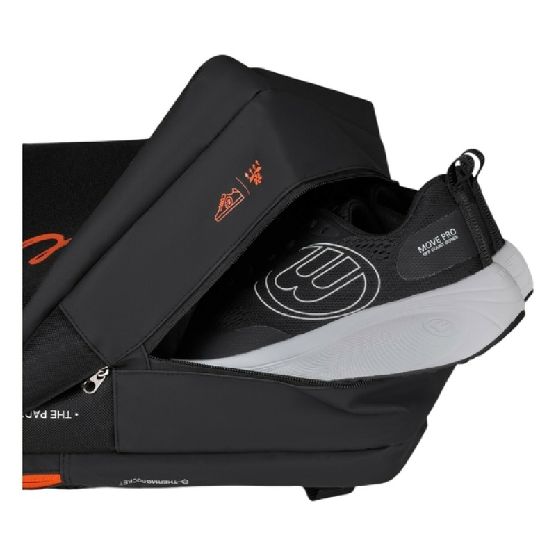 MOCHILA BULLPADEL IONIC NEGRO